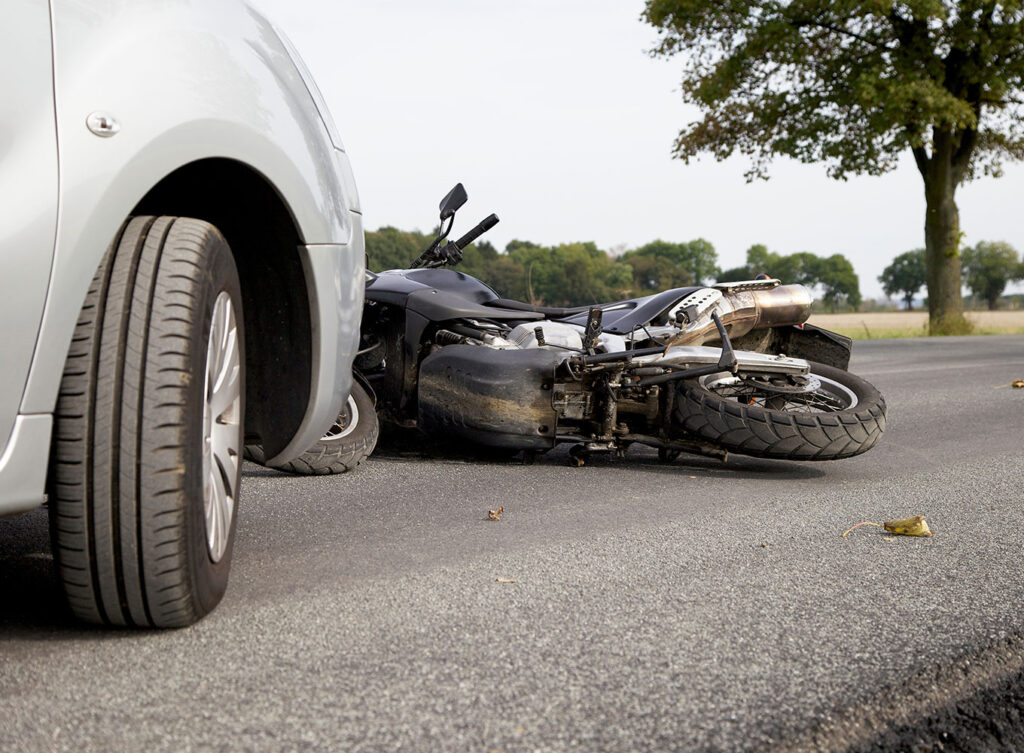 accident involving a motorcycle and a car springfield illinois